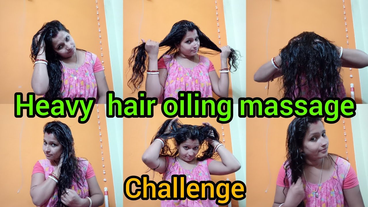 #bengalivlog 100 ml heavy long hair oiling massage &hair pulling #mostrequested @Pinkysvlogs98