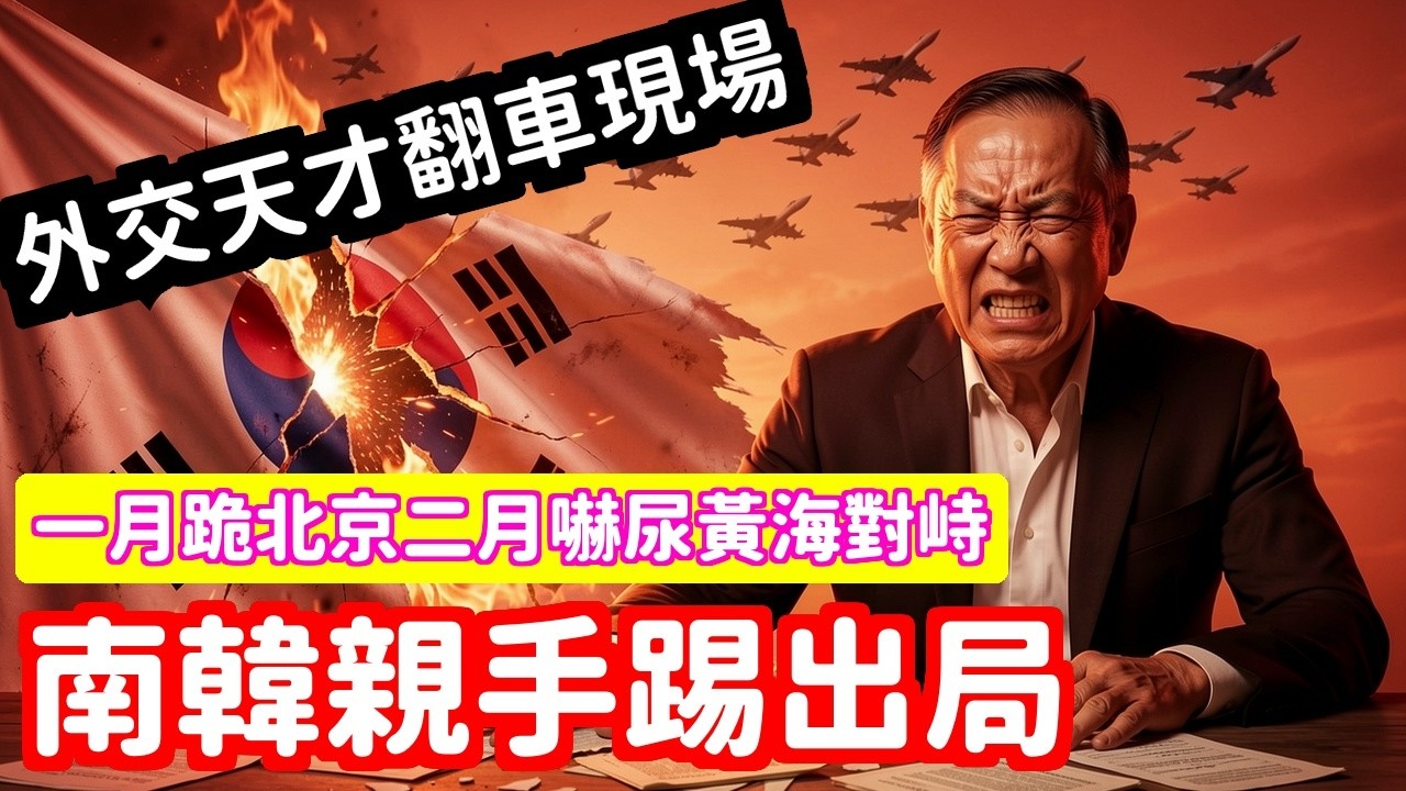 翻車李在明一月跪北京二月嚇尿黃海對峙南韓親手把自己踢出局 | 馬一峰