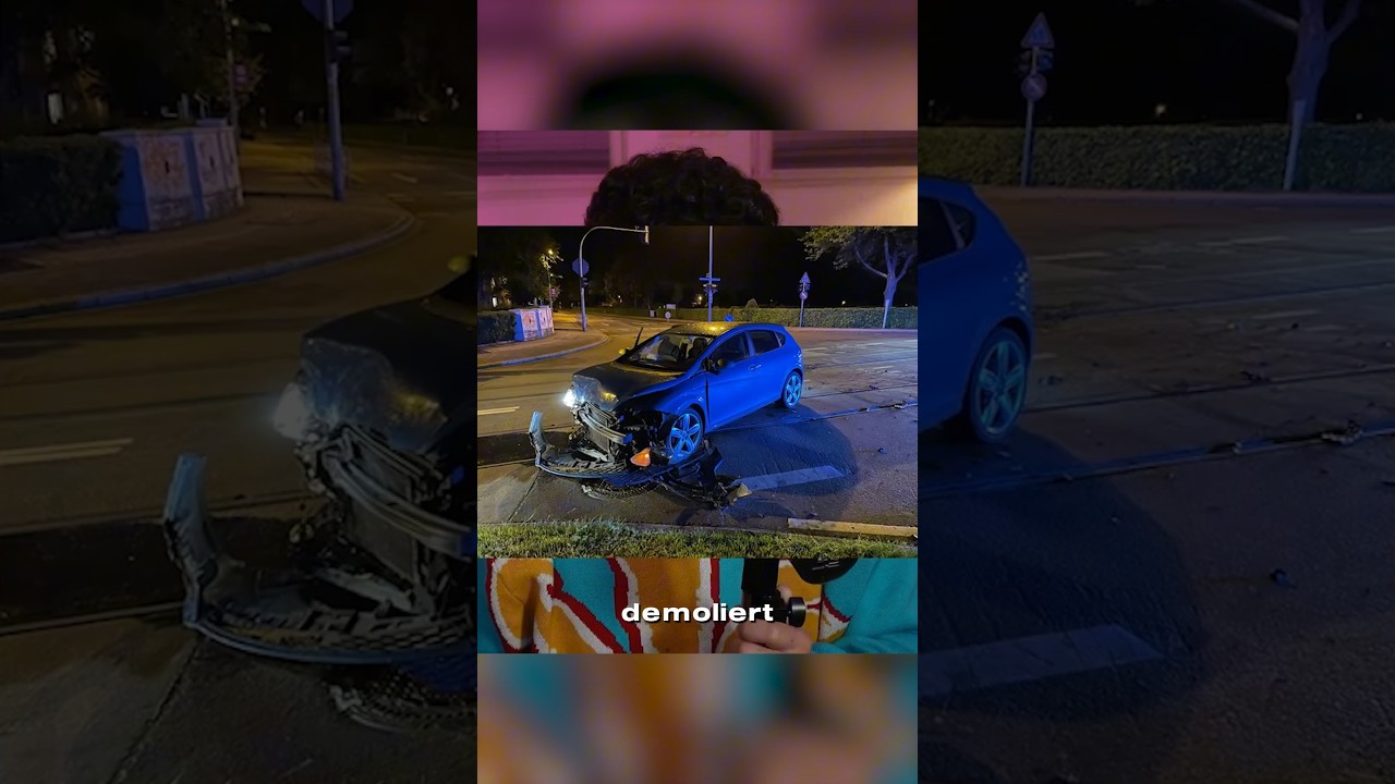 Mein Autounfall mit der Polizei #polizei #polizeiauto #autounfall #storytime