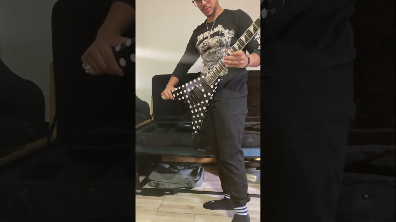 Jackson Pro Plus Phil Demmel King V - Polka Dot Unboxing! #jackson #kingv #jacksonguitars