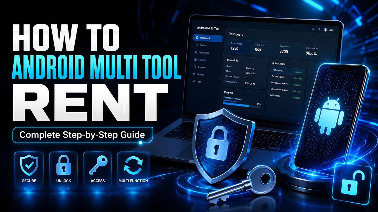 Android Multitool Rent | Best Price | #rtunlockerbd.com