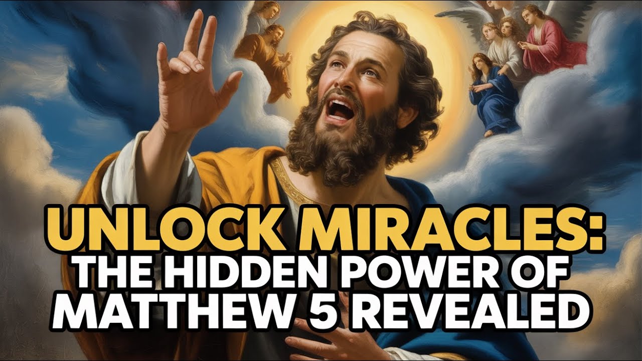 Discover the Transforming Truths of Matthew 5: God's Miraculous Blueprint for Divine Blessings!
