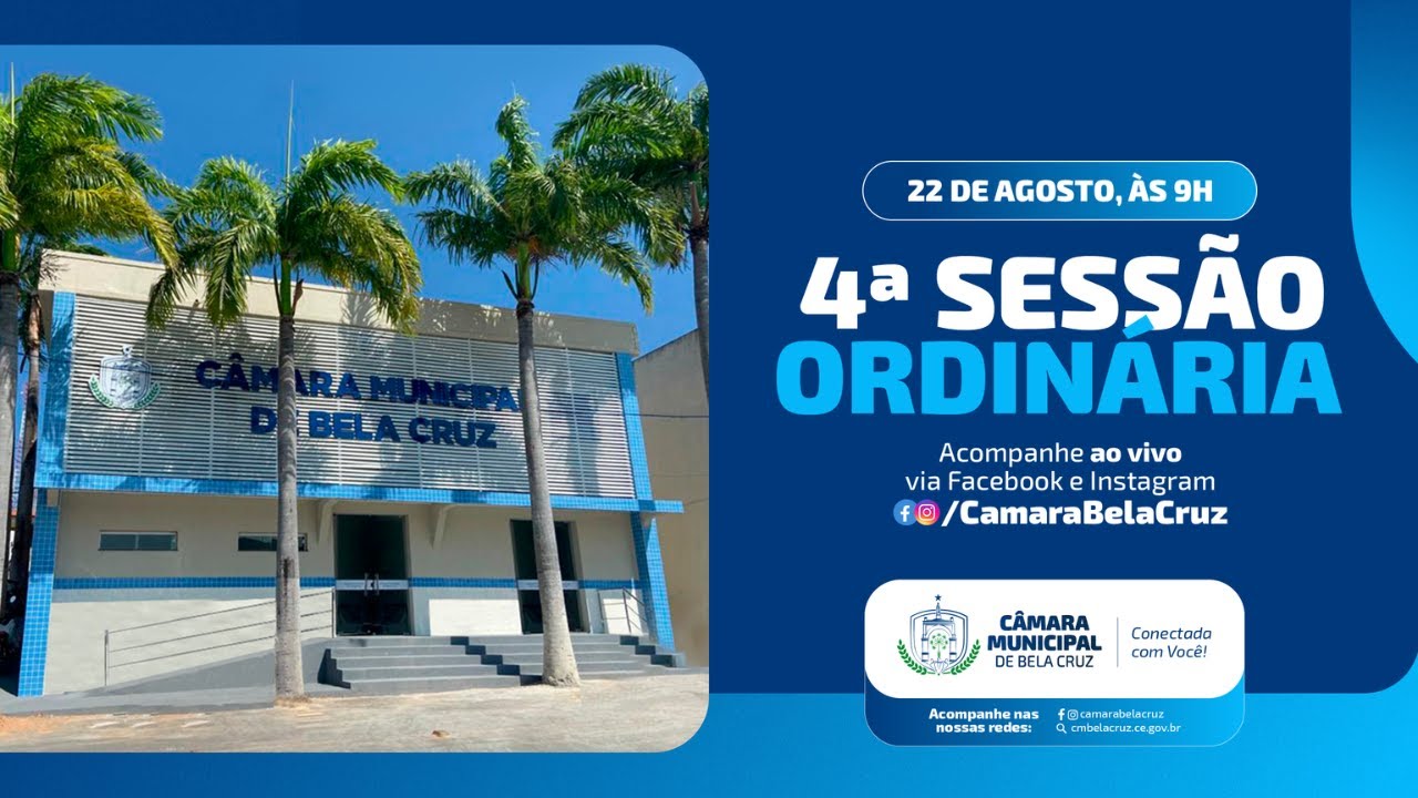 4ª SESSÃO ORDINÁRIA DO 2º PERÍODO DO 1º ANO DA 17ª LEGISLATURA