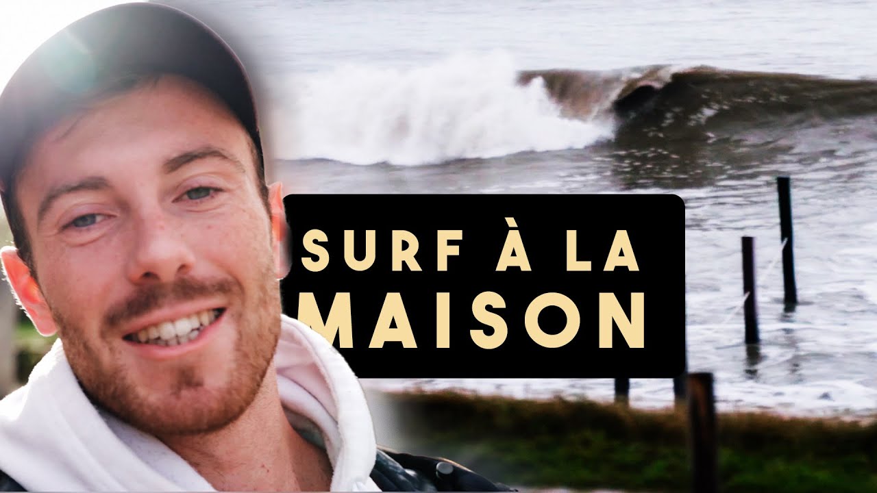 ÇA SURF à la MAISON (Session hivernale, ça caille 🥶)