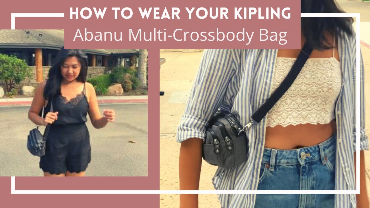 HOW TO WEAR YOUR KIPLING CROSSBODY BAG (Abanu Multi Convertible) | Jeri Drizzle