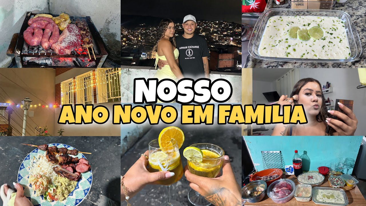 PRIMEIRO VLOG DO ANO NOVO| preparativos de tudo| receitas| churrasco| arrume-se comigo ✨
