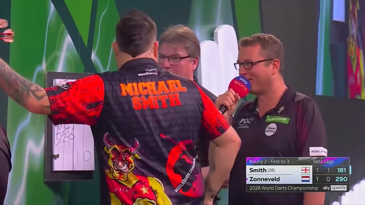 MICHAEL SMITH VS NIELS ZONNEVELD HIGHLIGHTS 2026 WORLD DARTS CHAMPIONSHIP