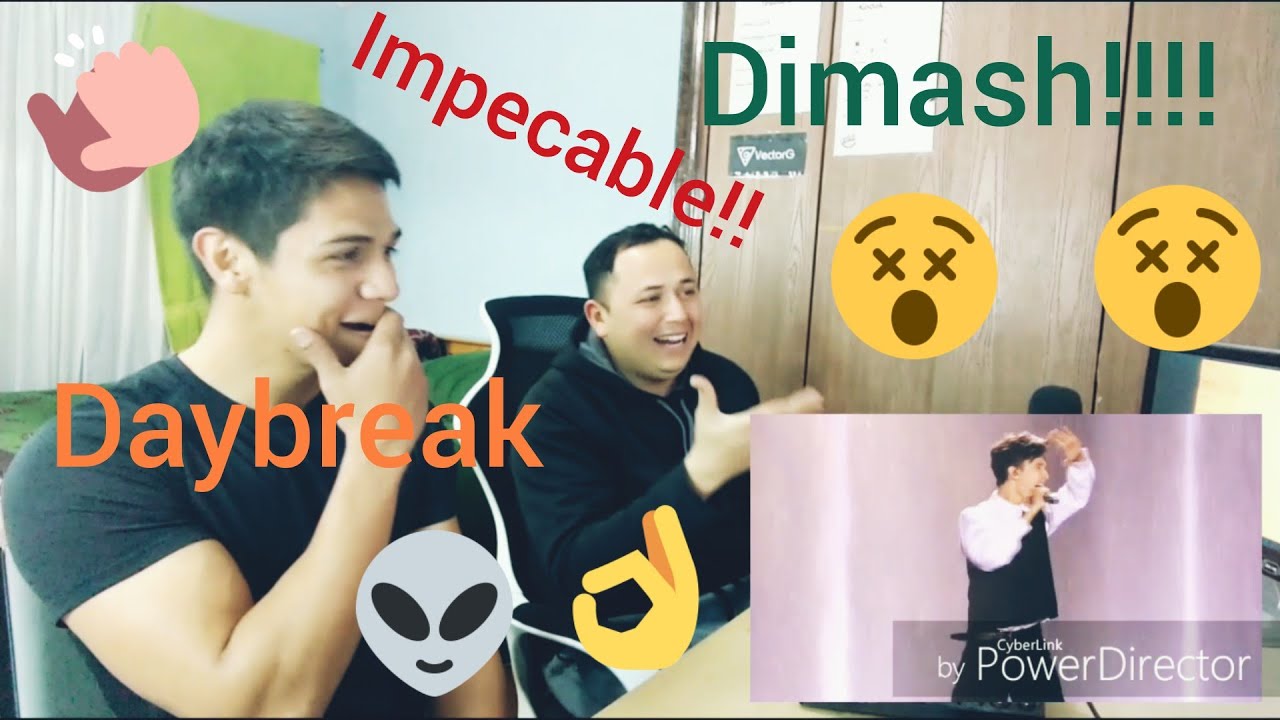 Video reacción Dimash Daybreak Bastau  - My friend react to Dimash for the first time