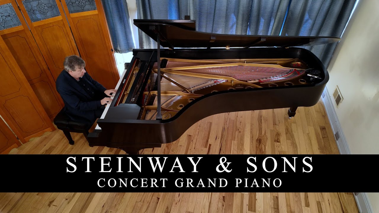 Steinway Concert Grand Model D for Sale - Mozart Sonata K. 457 Performance