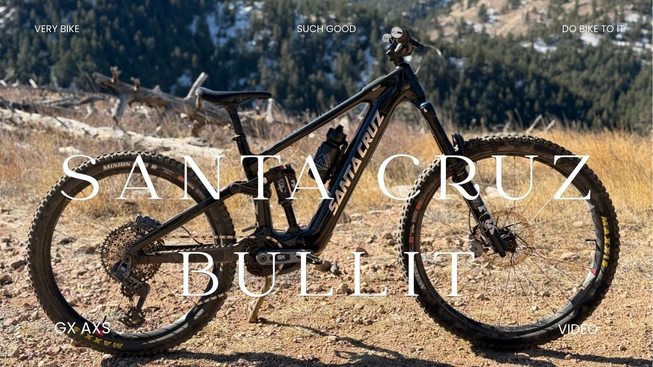 Santa Cruz Bullit // Небольшой, но большой парк для электровелосипедов (Все еще в Санта-Круз?)