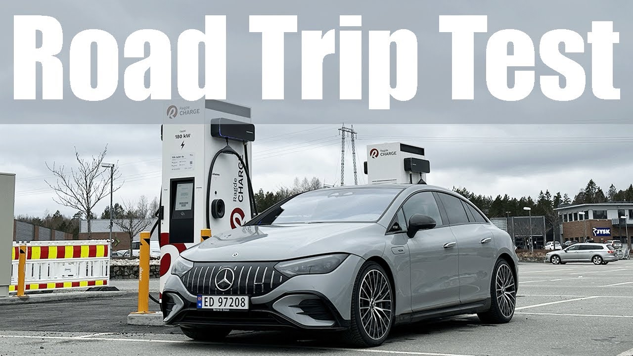 Тест-драйв на 610 км на Mercedes EQE 53AMG