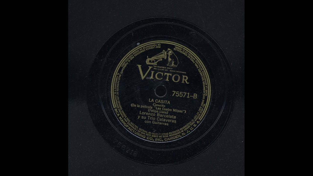 Lorenzo Barcelata - La Casita - Victor 75571-B