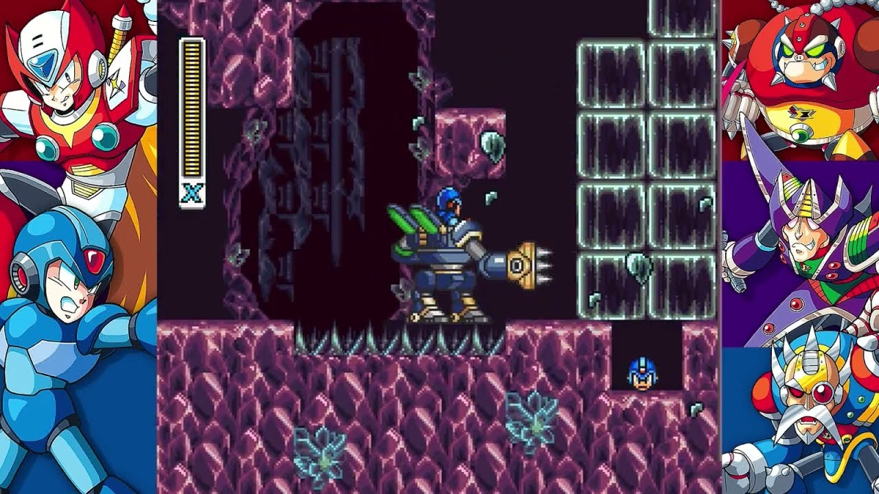 Mega Man X2 - Crystal Snail