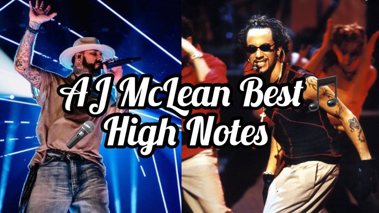 AJ McLean Best High Notes