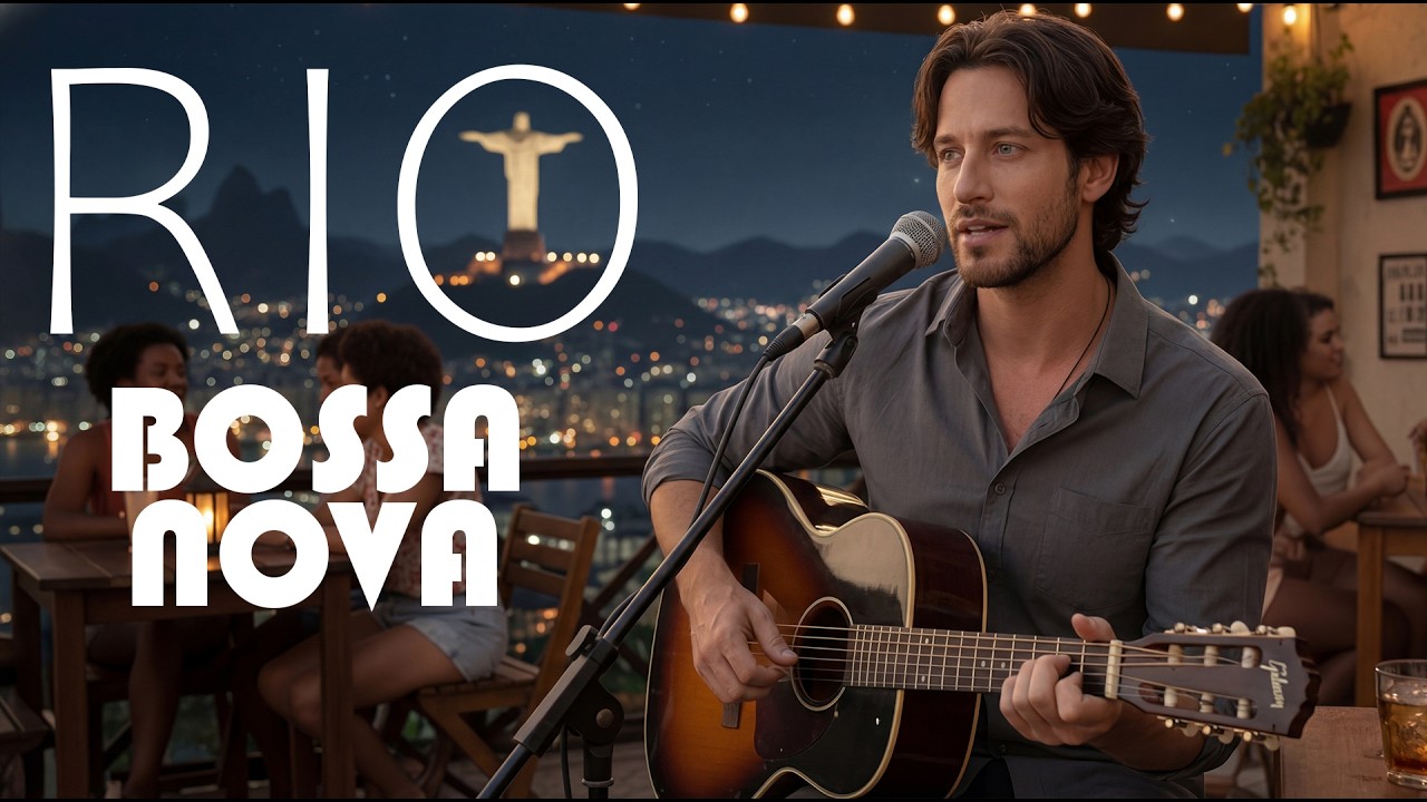 BOSSA NOVA - Café em uma noite no Rio de Janeiro em 1980 | Inspirado em Tom Jobim
