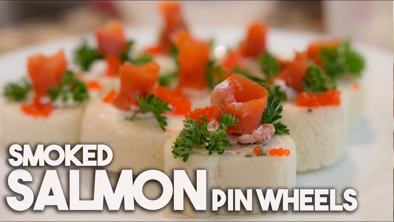 SMOKED SALMON Pinwheels - 12 Days of Christmas