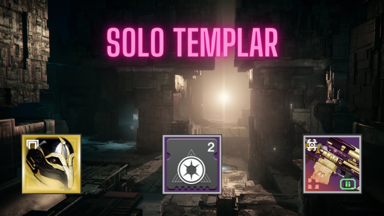Vault Of Glass: Solo Templar, Hunter, Season Of The Wish (No Infinite Cleanse)