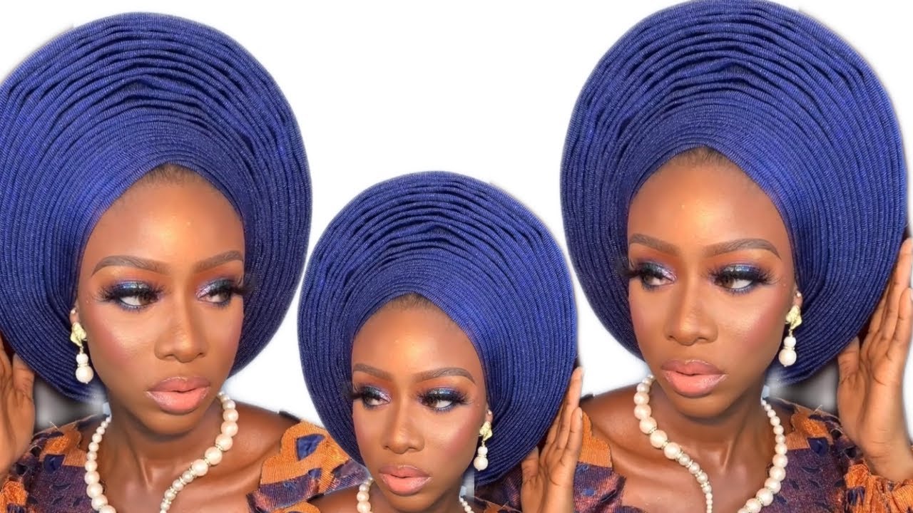How to Tie: Beginner Friendly  BRIDAL ROUND GELE -Detailed Tutorial
