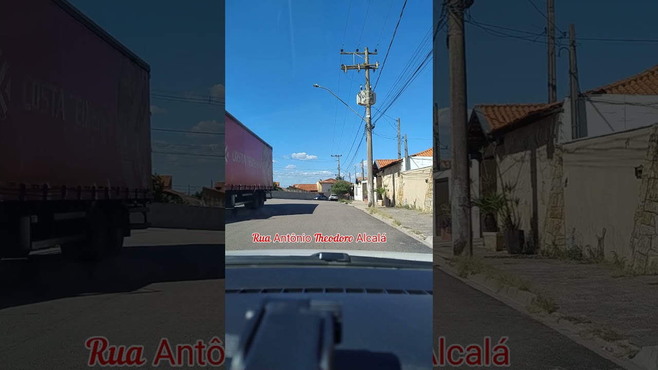 Rua Ant&ocirc;nio Theodoro Alcal&aacute; #estadodesaopaulo #interiorpaulista