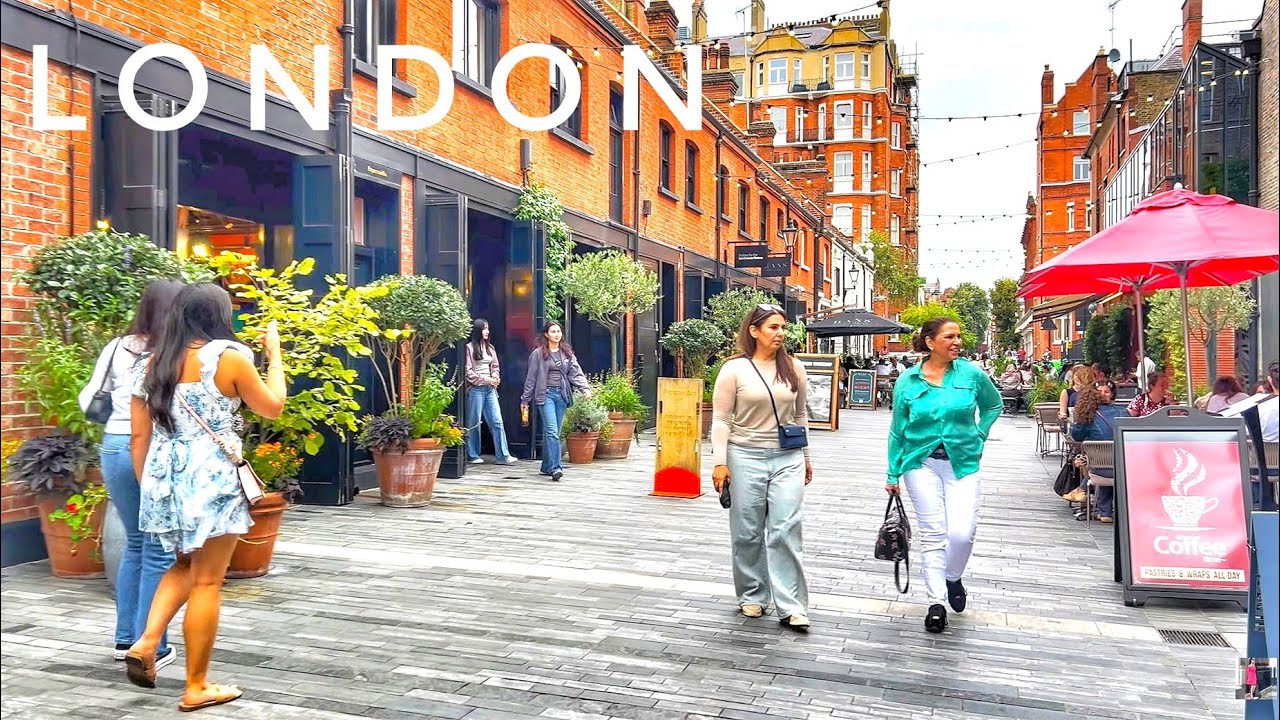 London City Walk - Exploring London Chelsea to Victoria via Belgravia - Posh London Walking Tour 4k