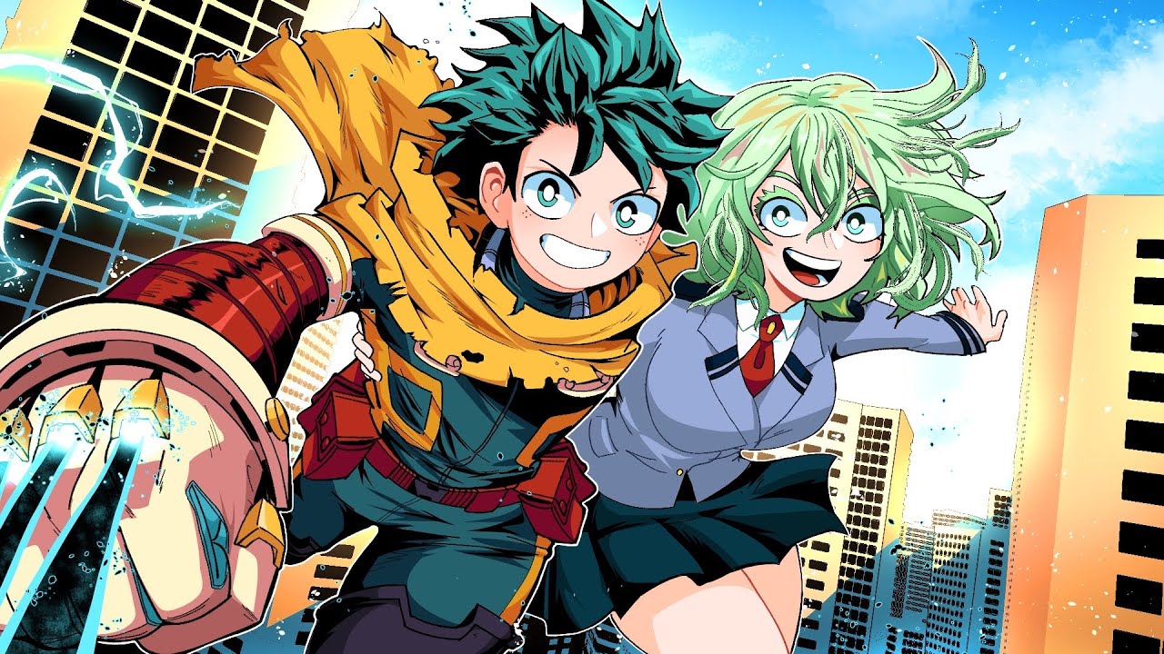 Новая аниме-игра MHA, но на самом деле это Fortnite
