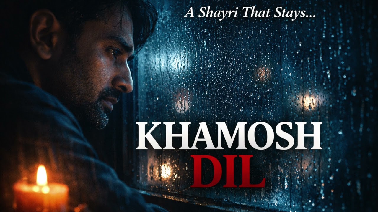 This Urdu Shayri Will Break Your Heart | Khamosh Dil (Emotional Ghazal 2026)