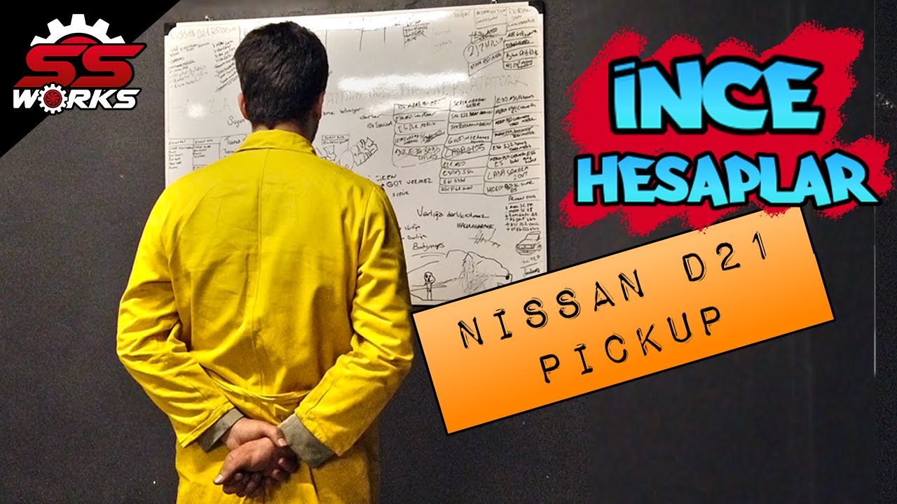 NISSAN D21 PICKUP | Volan Çiziyoruz | #4 SSWORKS