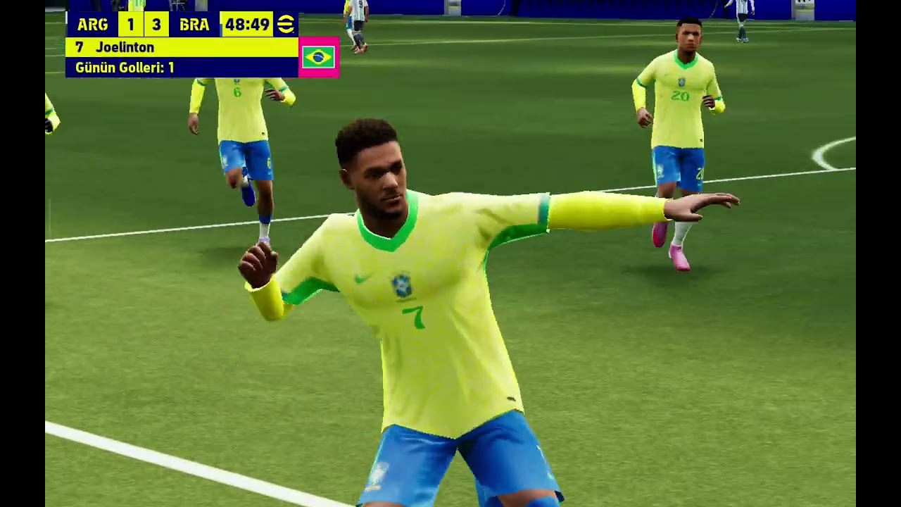 Alvares hat Rick YAPTI BRAZİLYA - ARJANTİN MAÇI PES 26 E FOOTBALL 26 