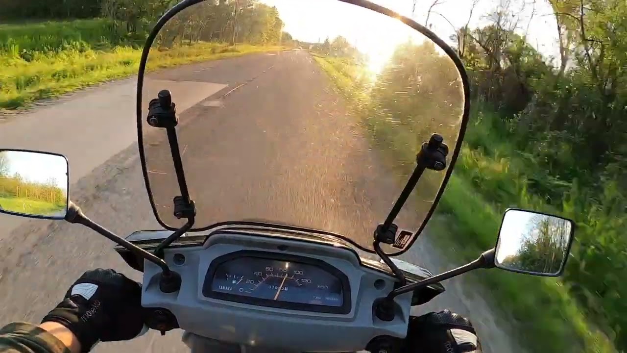 Yamaha xc 125 beluga 1993 4t 3TE3 ride