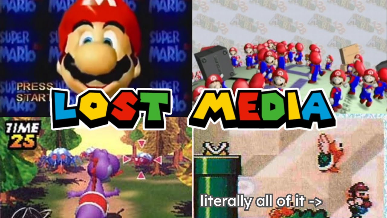 The Lost Media of Mario Explained