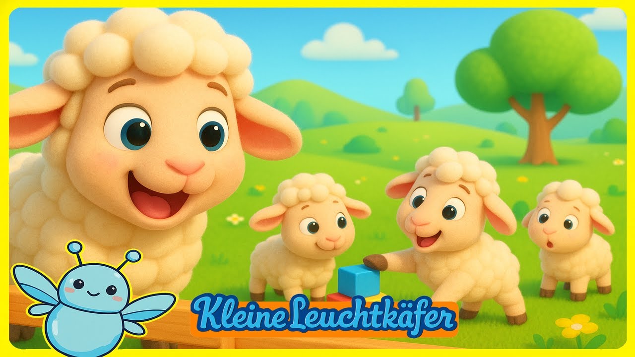 Schäfchen-Abenteuer! 🐑🌷 Farben, Blumen & Musik für Kinder | Kleine Leuchtkäfer