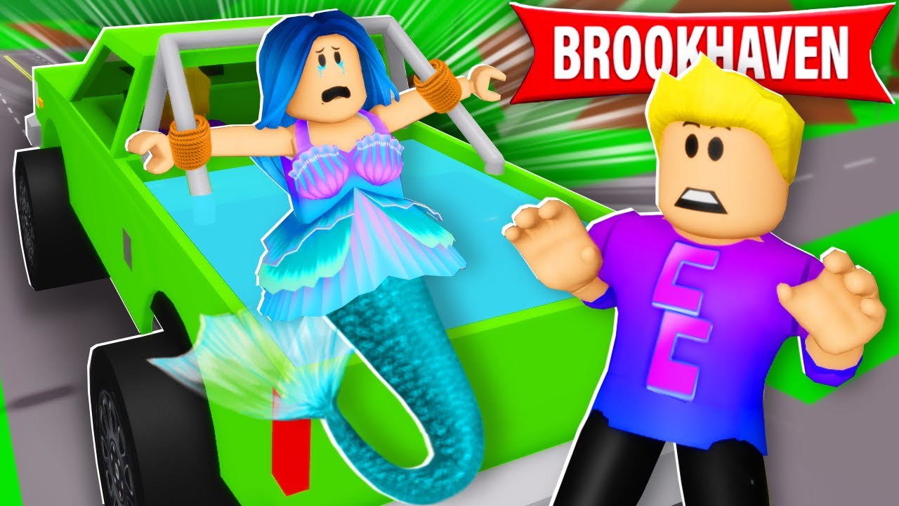 Ich RETTE eine ENTFÜHRTE MEERJUNGFRAU in Brookhaven 😭 (Roblox Brookhaven 🏡RP | Story Deutsch)