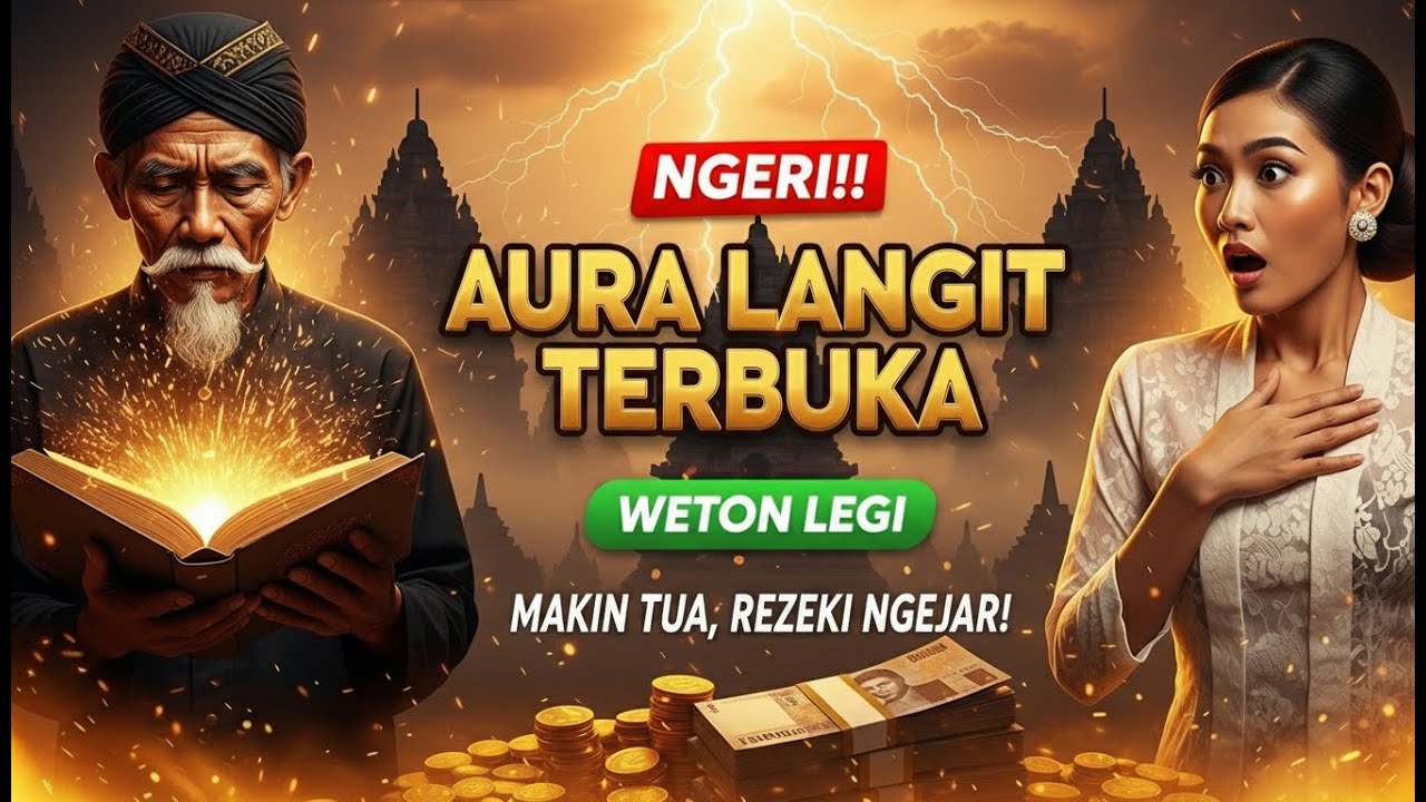 MERINDING! 6 Tanda Weton LEGI Akan 'Dikejar Uang' di Usia Tua: Dulu Susah, Akhirnya Kaya Raya!!