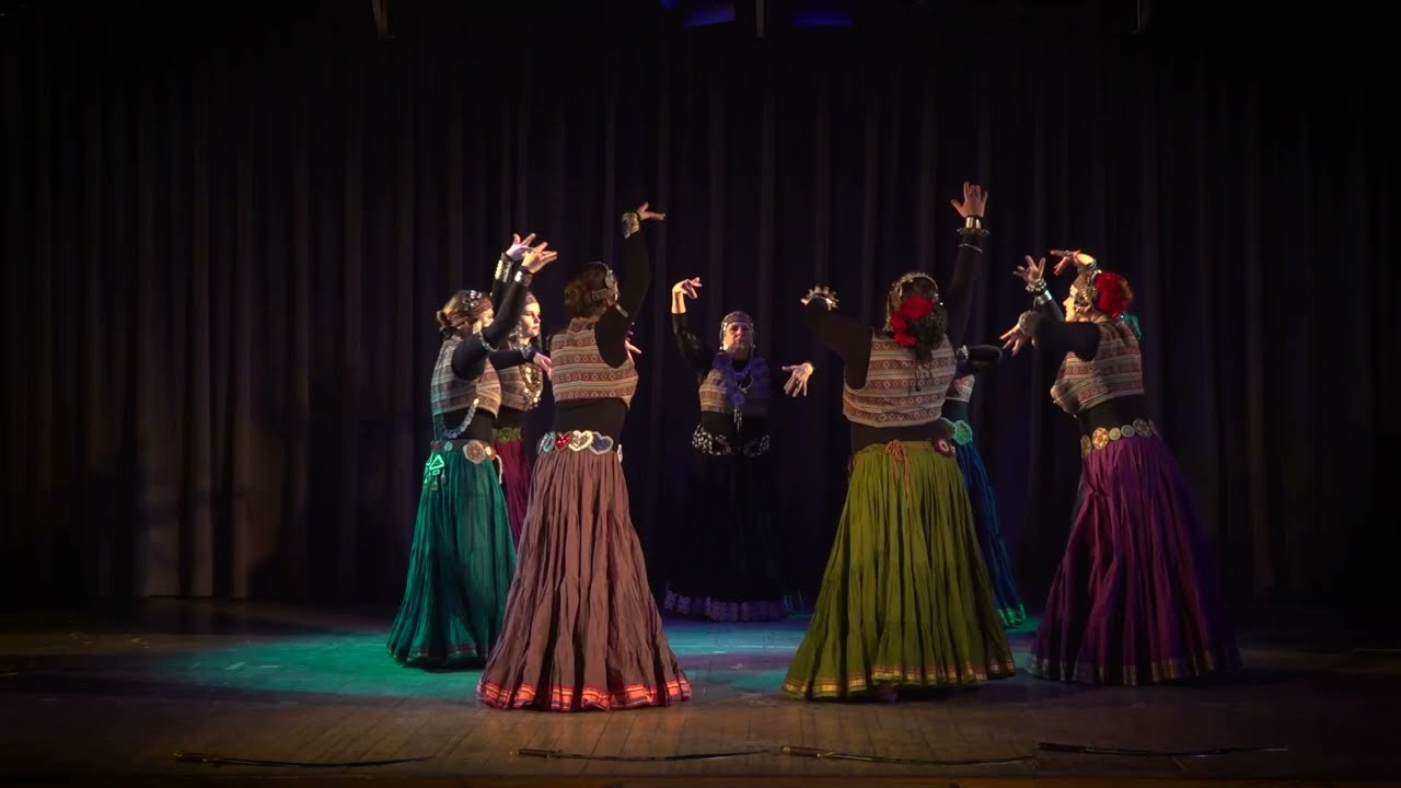 North Wind ATS Sword Dialect choreography Maria Levitan  @ Dance Metamorphosis festival