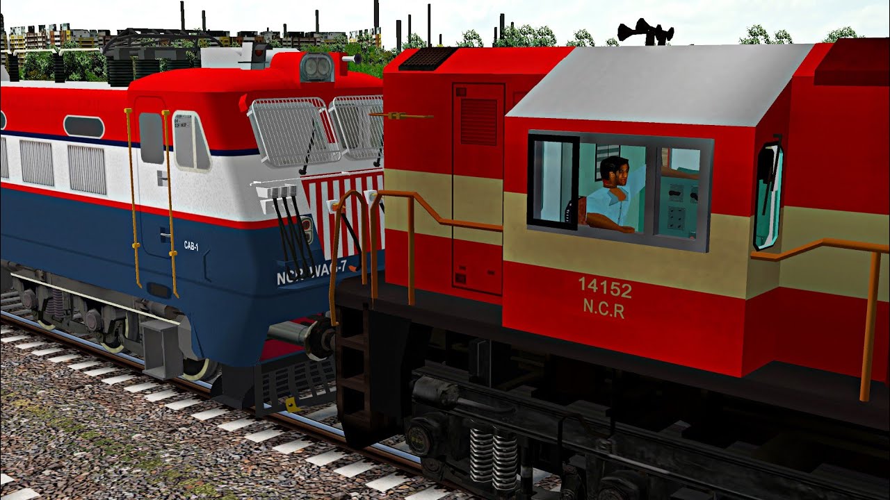 Loco Failed of BOXNHL Freight Train Rescue By JHS WDM3B | Indian Train Simulator | MSTS Open Rails