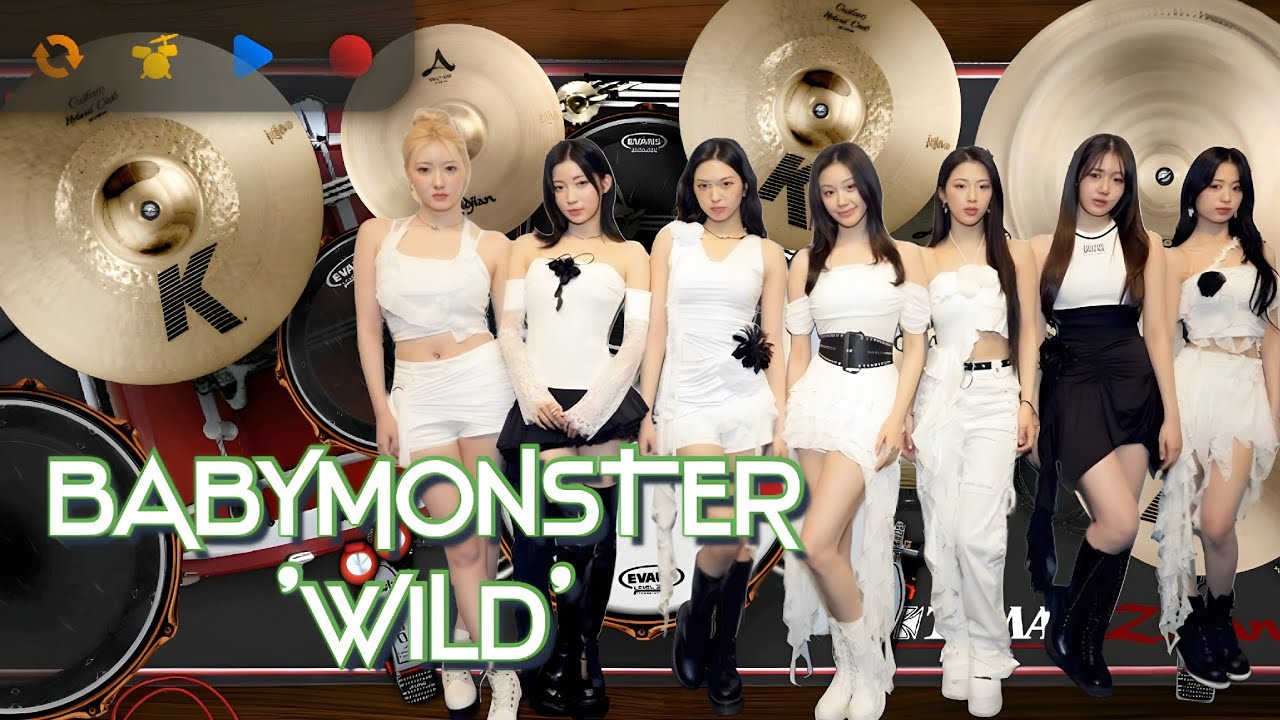BABYMONSTER - 'WILD' Drum Cover