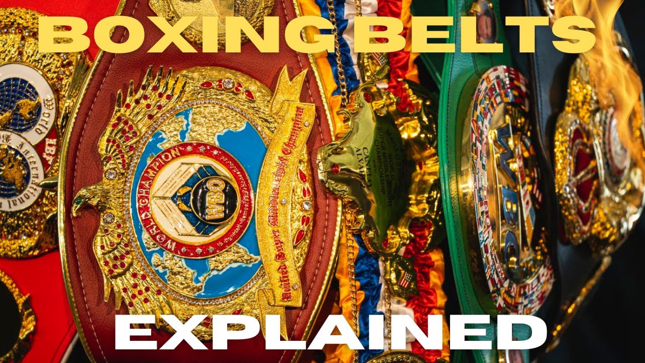 The Tangled History of Boxing's World Titles: WBA, WBC, IBF & WBO Explained