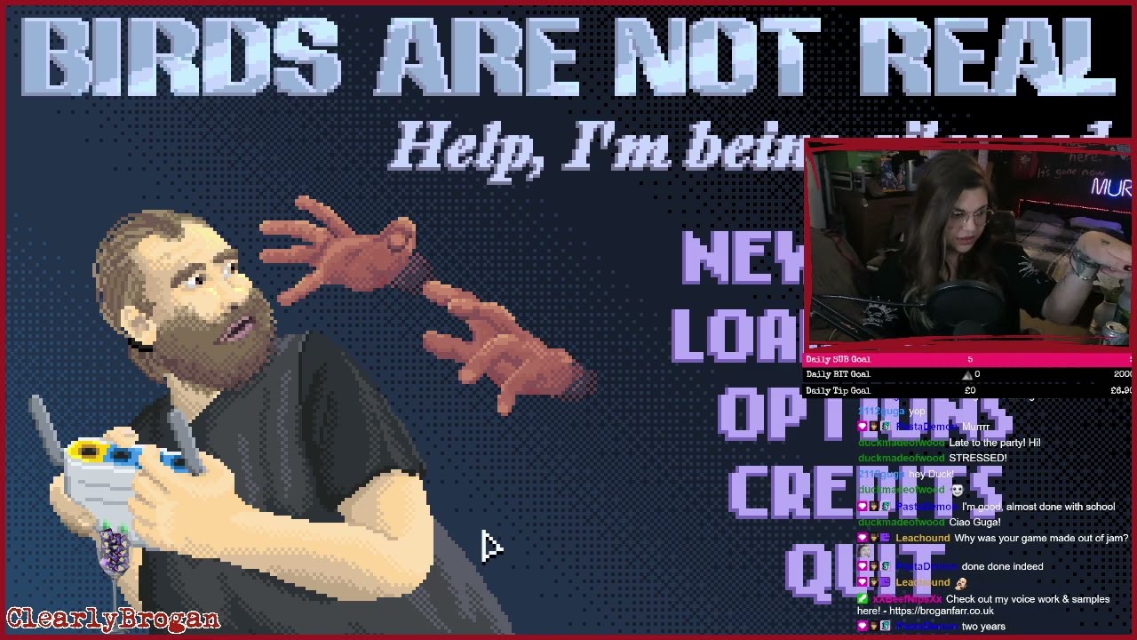 Birds Are Not Real: Help I am being silenced! DEMO - Full Playthrough - Stream