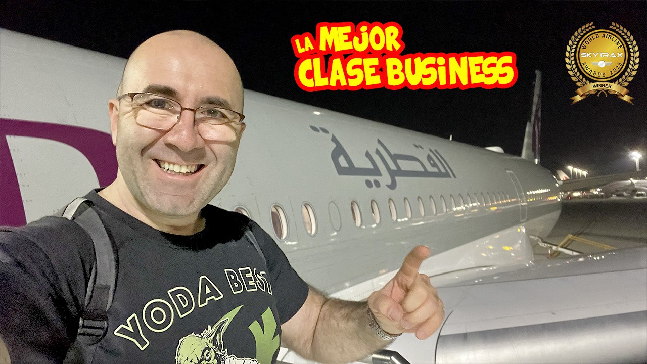 la MEJOR CLASE BUSINESS del MUNDO: probé TODA SU COMIDA!!!