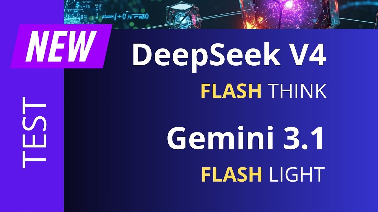 DeepSeek FLASH уничтожает Gemini FLASH
