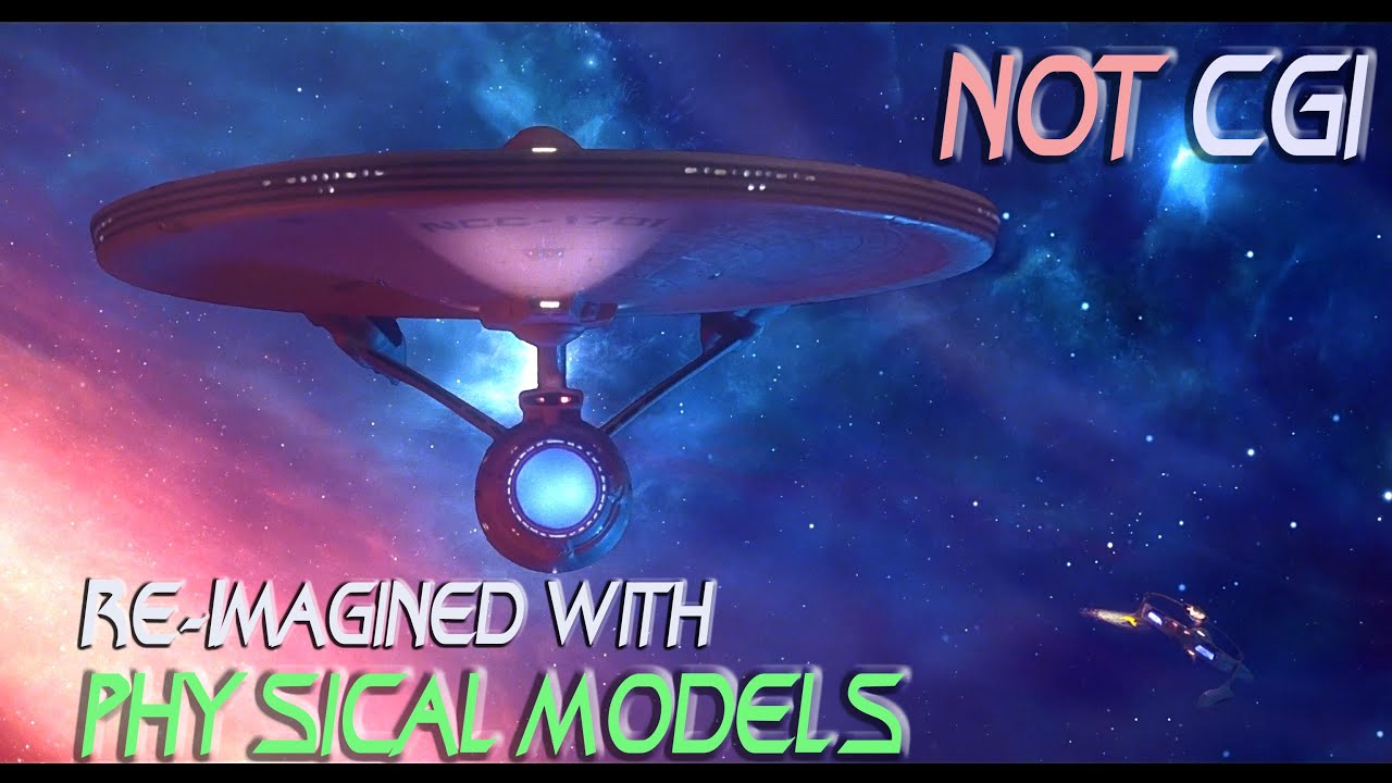 Fan Made Genesis Countdown Re-Imagined with Physical Models w/ USS Excelsior