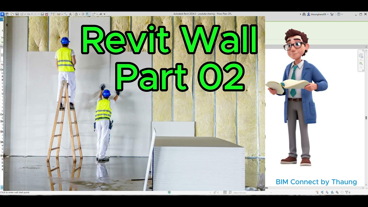Revit wall part 02
