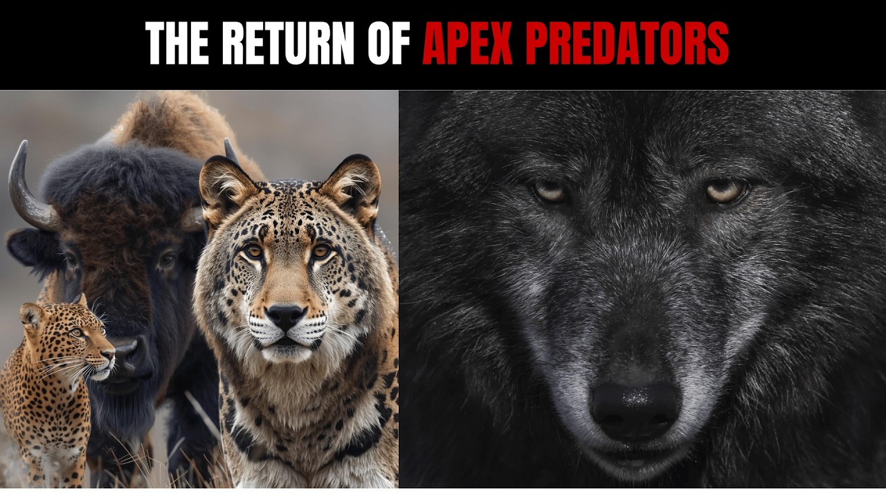 ReWilding Our World: Bringing Back Apex Species To Untamed Landscapes