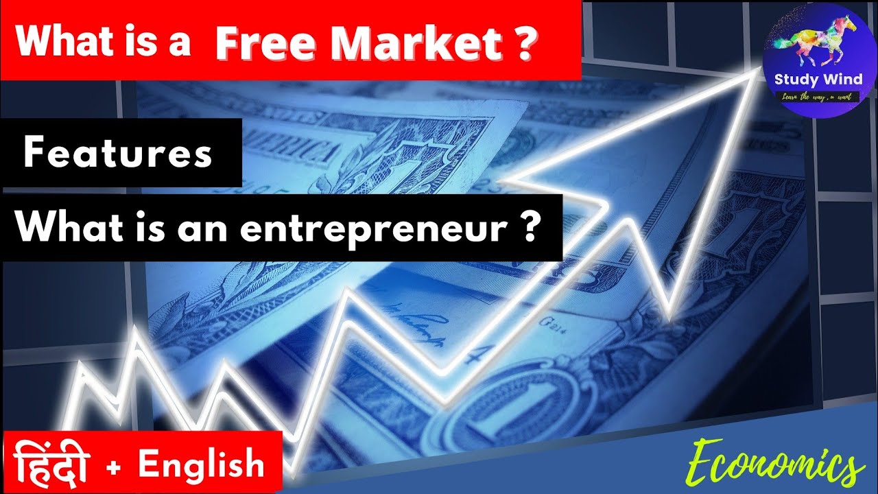 What is the free market ?& features of a  free market