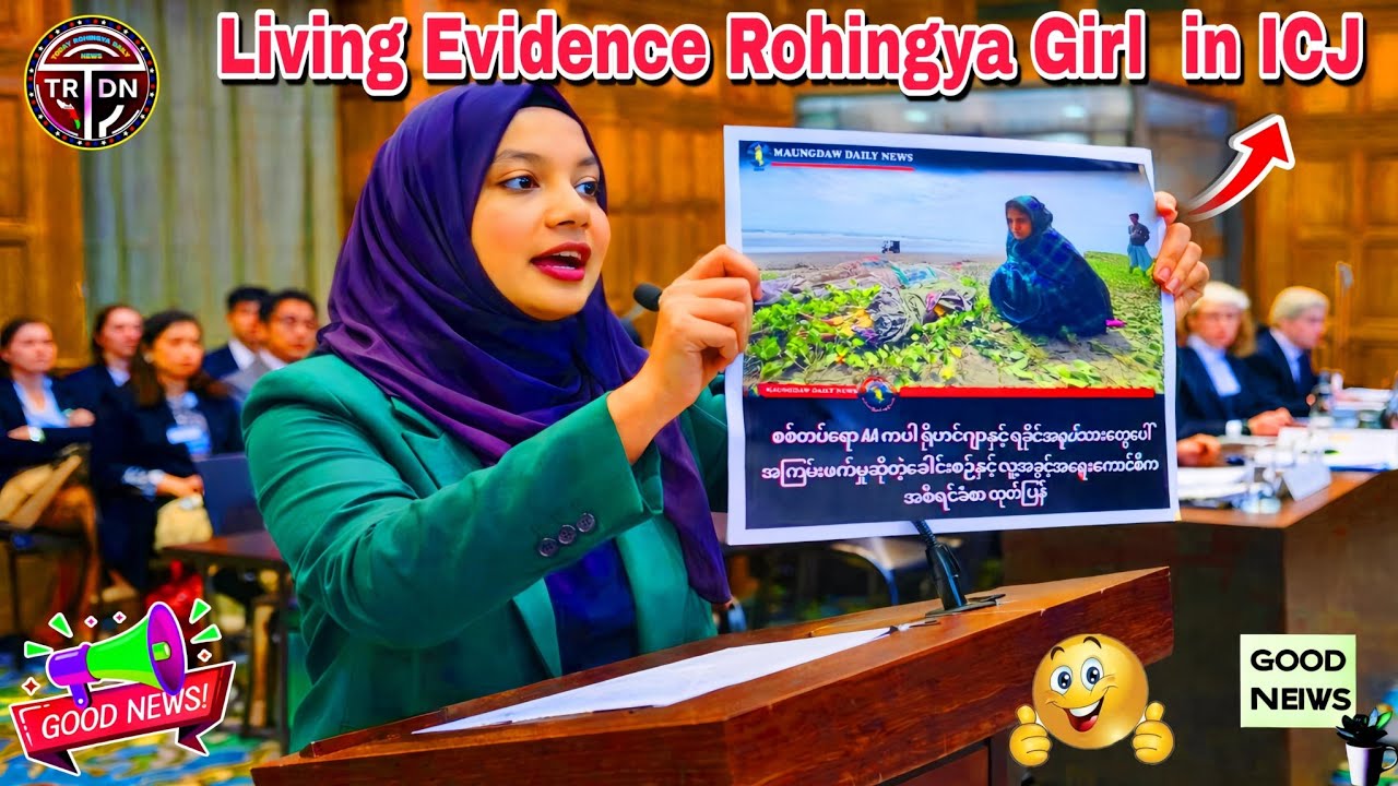 04/02/2026 This Rohingya Girl has Spoken With Living Evidence at the ICJ | Living Evidence in ICJ