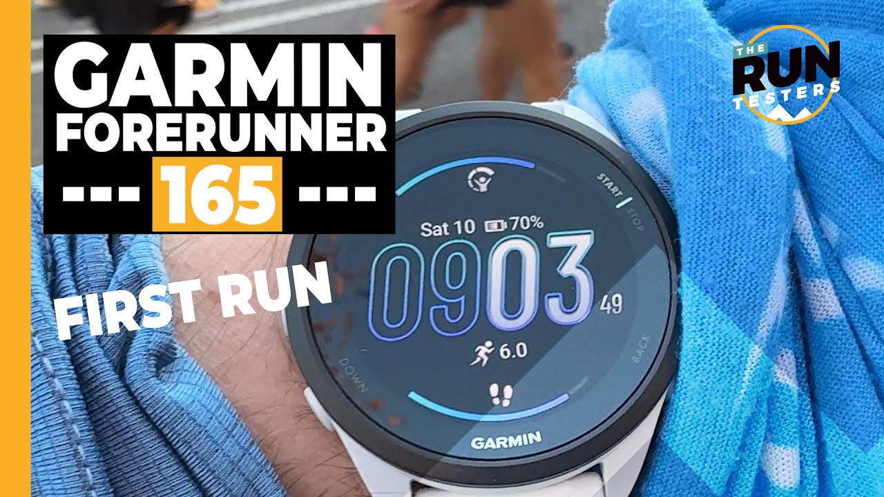 Garmin Forerunner 165 First Run: Early tests with Garmin's cheapest AMOLED running watch