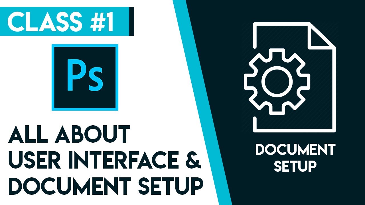 How to Document setup in Photoshop