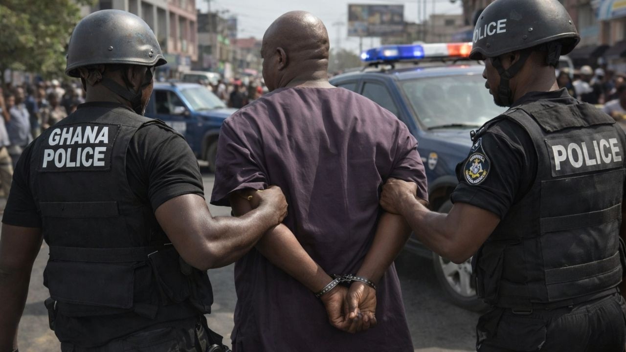 This happened in Ghana. This man killed 23 people and admitted it in court