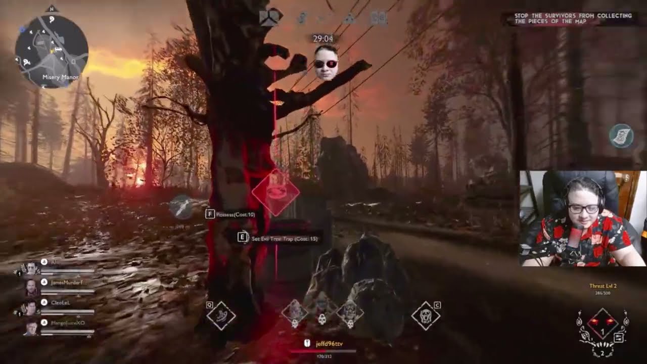 Leader ash got stuck behind a wall | Evil Dead The Game