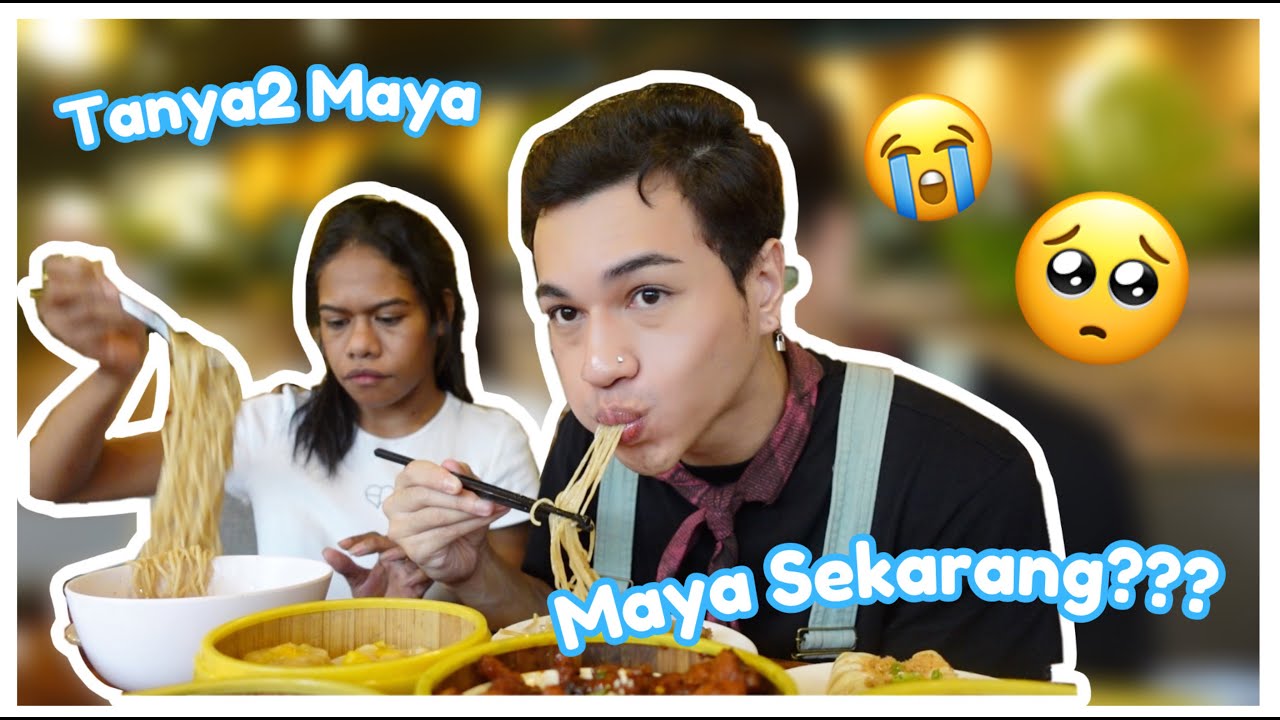 Makan Sambil Ngobrol sama Maya